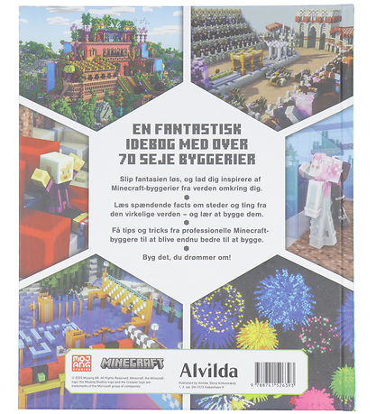 Alvilda Book - The Large Book With Minecraft Ideas - Danish