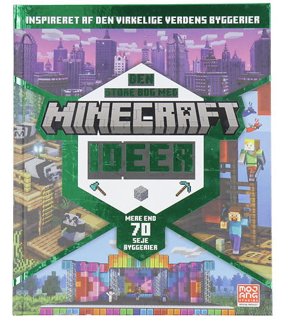 Alvilda Book - The Large Book With Minecraft Ideas - Danish