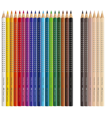 Faber-Castell Värikynät - 24 kpl. - Multi/Skin Ääniä