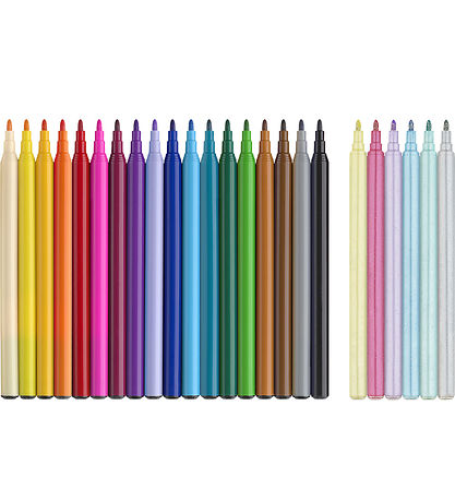 Faber-Castell Filzstifte - 24 st. - Unicorn Pastel