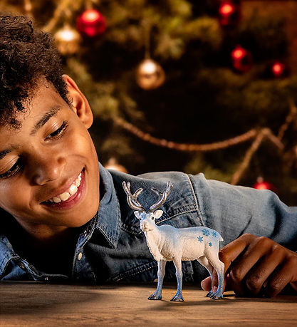 Schleich Animals - L: 13 cm - Frosty Christmas Reindeer