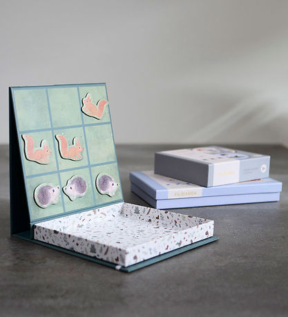 Filibabba Magnetic Game - Three in a row - Animals of the forest