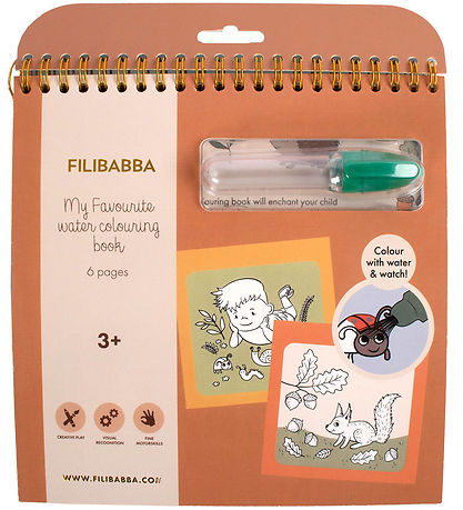 Filibabba Vatnslitabók - I Skógurinn
