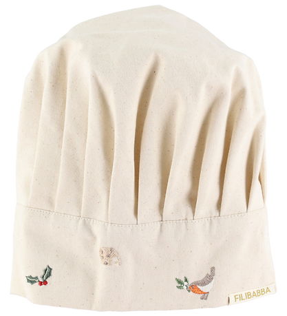 Filibabba Förkläde Og Kokkehue - Underbar vinter m. Broderi