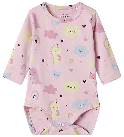 Name It Bodysuit L/æ - NbfVandora - Corsage/Unicorns