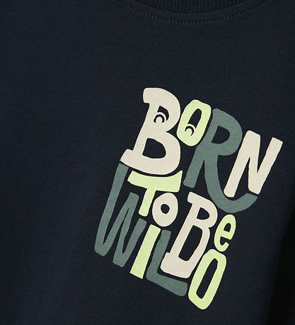 Name It Blouse - NmmVux - Dark Sapphire/Born To Be Wild