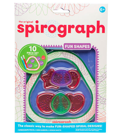 Spirograph How To Draw - 10 Parts - Value - Fun Shapes