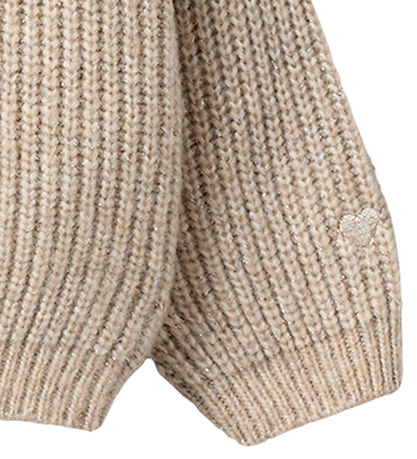Sofie Schnoor Cardigan - Knitted - Wool - Ecru Melange