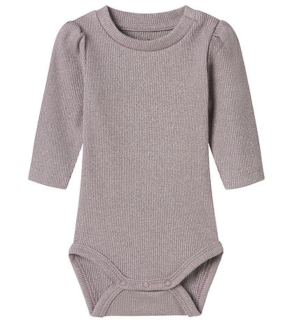 Name It Bodysuit L/æ - NbfSiclo - Elderberry