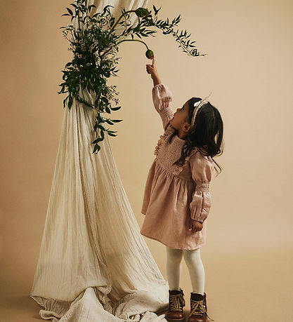 Lil' Atelier Kleid - NmfRosita - Rugby Tan