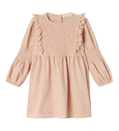 Lil' Atelier Kleid - NmfRosita - Rugby Tan