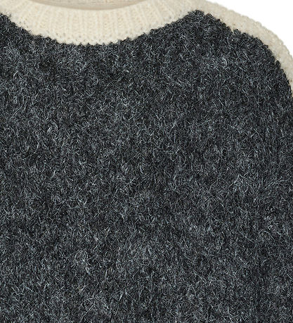 Vero Moda Girl Blússa - Prjónað - VmCordelia - Dark Grey Melange