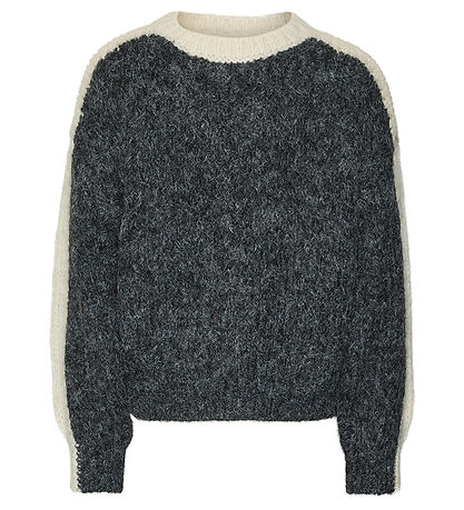 Vero Moda Girl Blússa - Prjónað - VmCordelia - Dark Grey Melange