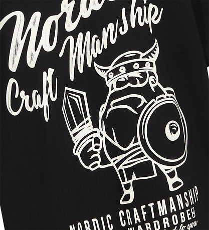 Grunt Stuttermabolur - GrVito - Black