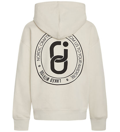 Grunt Hoodie - GrLoish - Chalk