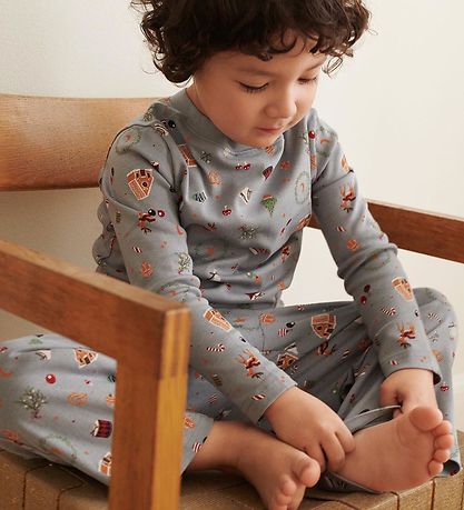 Wheat Pyjama Set - 2 Parts - Milan - Cloud Sky Holiday