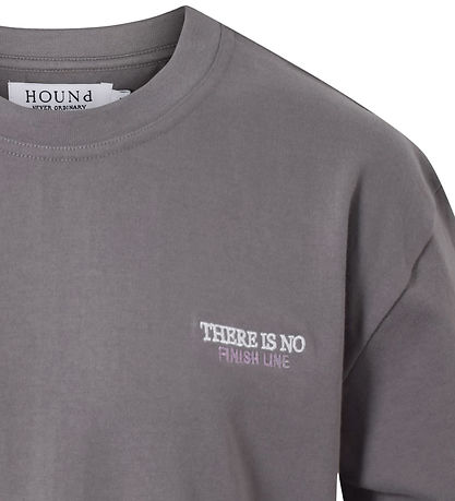 Hound T-shirt - Dark Grey w. Print