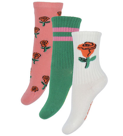 Mini Rodini Socks - 3-Pack - Multi