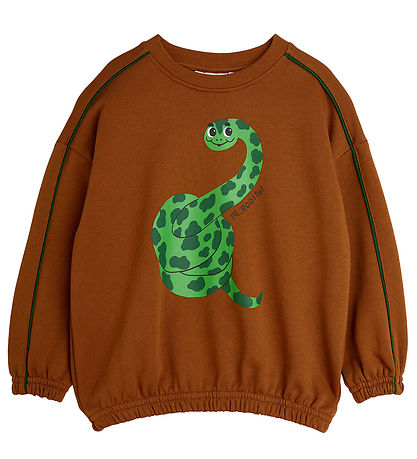 Mini Rodini Sweatshirt - Snake Up - Brown
