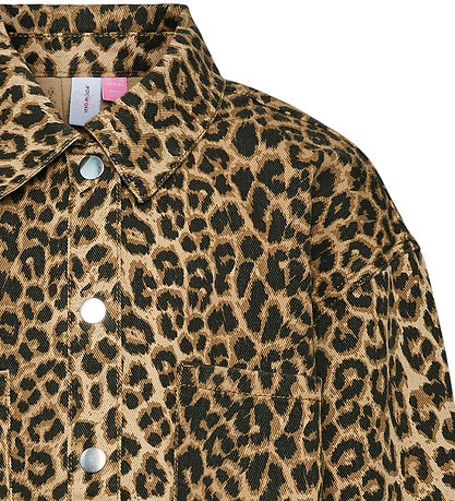 Veste Vero Moda Girl - VmTullah - Argent Vison/Leopard