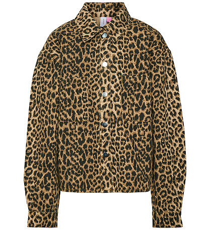 Veste Vero Moda Girl - VmTullah - Argent Vison/Leopard