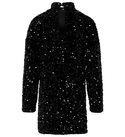 Kids Only Kjóll - KogConfidencels Sequins - Svart