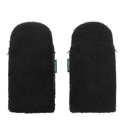 KongWalther Pram Gloves - Østerbro - Black Teddy