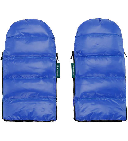KongWalther Vettlingar fyrir barnavagn - Østerbro - Puffer Blue