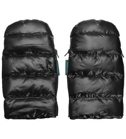 KongWalther Vettlingar fyrir barnavagn - Østerbro - Puffer Black