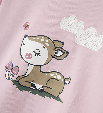 Name It Bluse - 2er-Pack - NmfVix - Korsage/Grau Mist/Just Be A 