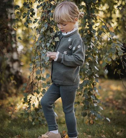 Fliink Leggings - Strick - Benna Rib - Käfer