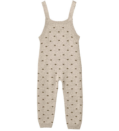 Fliink Overalls - Knitted - Benna Dot - Hummus/Carafe