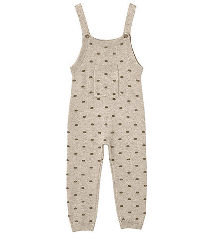 Fliink Overalls - Knitted - Benna Dot - Hummus/Carafe