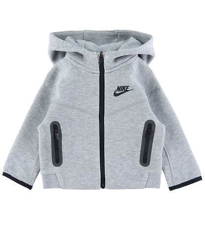 Nike Sweat Set - Cardigan/Sweatpants - Grey Heather