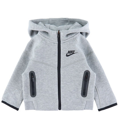 Nike Sweat Set - Cardigan/Sweatpants - Grey Heather