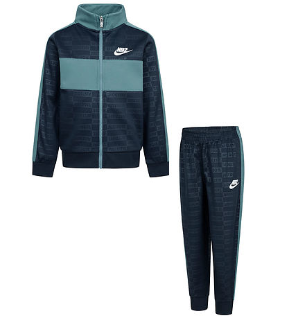 Nike Tracksuit Cardigan Trousers Midnight Navy KW NZ