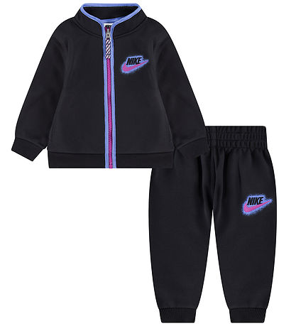 Nike Trainingsanzug - Cardigan/Hosen - Schwarz/Lila