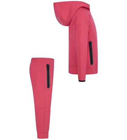 Nike Jogging galli - Tech - Cardigan/Joggingbuxur - Aster Bleikt