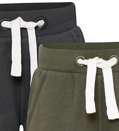 Minymo Sweatshorts - 2er-Pack - Käfer
