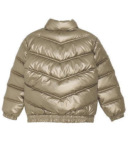 Creamie Steppjacke - Metallic - Pale Gold