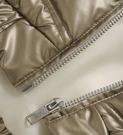Creamie Steppjacke - Metallic - Pale Gold