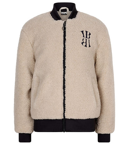 Indisk Blue Jeans Fleecejacka - Sandshell