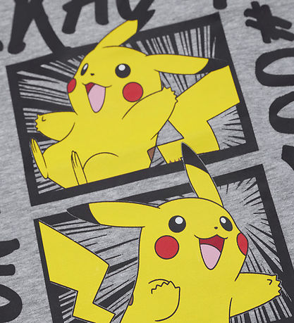 Minymo Pyjama Set - Pokémon - Grey Melange