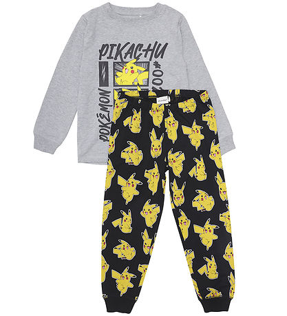 Minymo Pyjama Set - Pokémon - Grey Melange