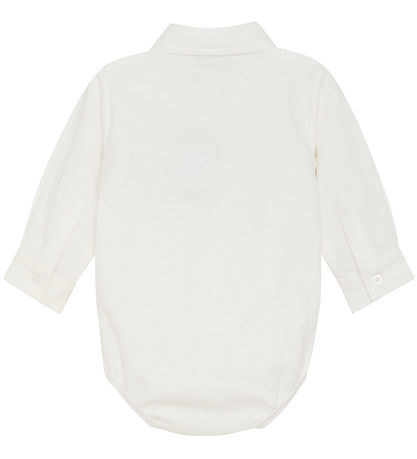 Minymo Shirt Bodysuit L/æ - White