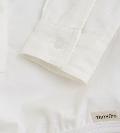 Minymo Shirt Bodysuit L/æ - White