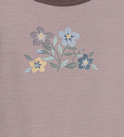 Name It Samfella L/æ - Ull - NmfWillow - Purple Dove