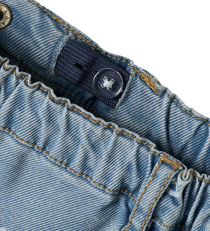 Name It Jeans - NbmBen - Medium+ Blue Denim w. Cars