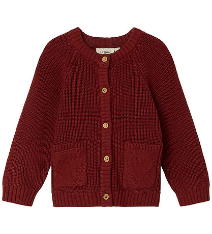 Lil' Atelier Cardigan - Prjónað - NmfEmlen - Kryddaður Apple