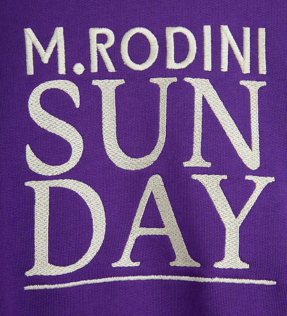 Mini Rodini Sweatshirt - Sunday - Purple